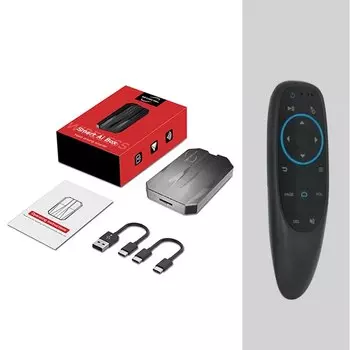 2023 Новый HEYINCAR DIY Smart AI Box беспроводной Android Авто CarPlay для Peugeot 208/2008/3008/5008 Netflix YouTube Iptv автоигра