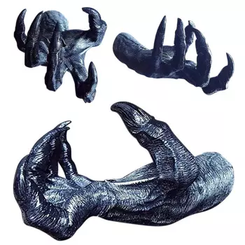 2023 Personality Witch's Hand Wall Hanging Statues Art Aesthetic Sculpture Resin Retro Wall Witch Hand Ornament Home Decoration