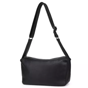 2023 Повседневная сумка через плечо, женские сумки из натуральной кожи, сумки-мессенджеры на двойной молнии для женщин, однотонная женская сумка