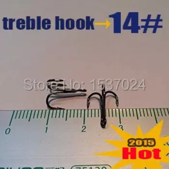 2023 рыболовный тройной крючок hoook для рыбалки Размер: 14 # количество 500 шт./лот высококачественный тройной рыболовный крючок s