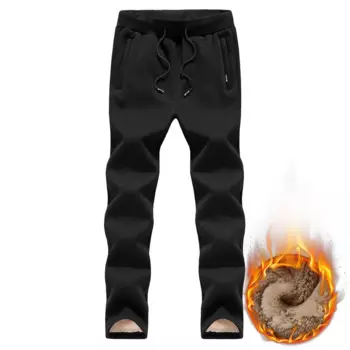 2023 толстые флисовые Мужские штаны для бега, хлопковые брюки, мужские зимние теплые бархатные спортивные брюки, спортивный костюм, джоггеры, свободные брюки для мужчин