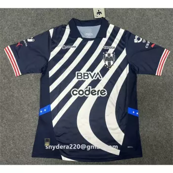 2024/25 Мужская домашняя быстросохнущая одежда Monterrey Cup, тренировочная футбольная рубашка