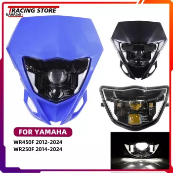 2024 450F 250F мотоциклетные светодиодные фары в сборе обтекатель для Yamaha WR450F WR250F передняя фара аксессуары для фар 450