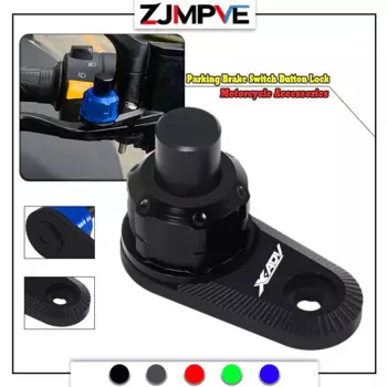2024 Accessories For X-ADV XADV750 XADV 2017-2024 Motorcycle Brake Lever Parking Button Semi-automatic Lock Switch Holder xadv