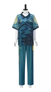 2024 Австралийский танцевальный костюм для косплея, женская спортивная одежда, рубашка, брючный костюм, наряд для девочек, Униформа, одежда для карнавала