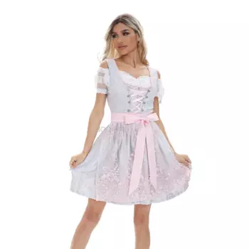 2024 Bavarian Stage Performance Costume Germany Munich Oktoberfest Maid Uniform Halloween Carnival Party Performance Costumes