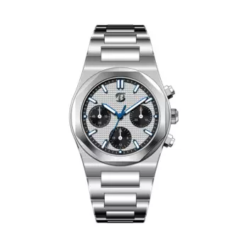 2024 BETTIMER Автоматические механические наручные часы ST1903 Роскошные мужские часы BGW-X1 с синим светом Водонепроницаемые часы из нержавеющей стали 100 м