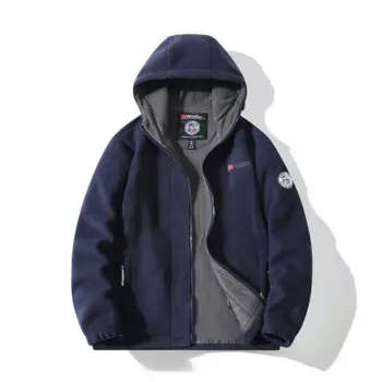 2024 брендовая уличная куртка для бега для мужчин, утепленная шерстяная куртка, высококачественный дизайн, теплая куртка-бомбер с капюшоном для походов и женщин