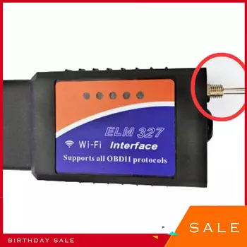 2024 ELM 327 V1.5 WIFI OBD 2 Переключатель ELM327 для Ford Forscan elmконфигурационный считыватель кодов Сканер PIC18F25K80 & CH340 чип HS CAN MS CAN