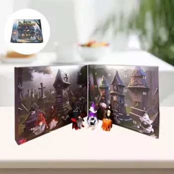 2024 Halloween Advent Calendar Halloween Gnome Countdown Advent Calendar Children's Cartoon Halloween Countdown Calendar
