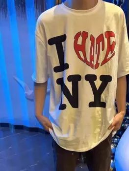 2024 хит продаж, свободная футболка с коротким рукавом с архивом Number Nine TX1153