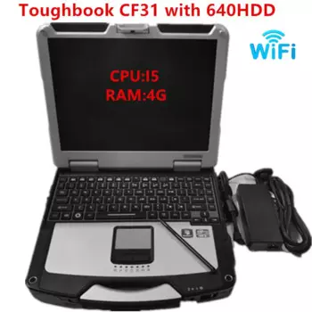 2024 качественный ноутбук Toughbook CF31 I5 2520 500G HDD 4G RAM может работать для Star C3/C4/C5 Icom A2 next alldata CF 31 CF-31