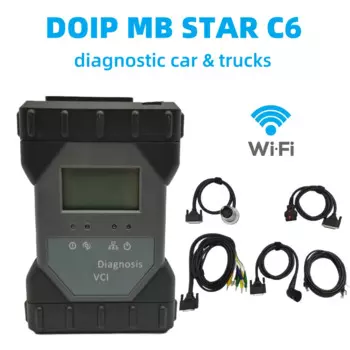 2024 МБ Star C6 поддержка DOIP VCI sd connect VCI мультиплексор Поддержка WIFI plus DOIP для BENZ автомобильные и грузовые диагностические инструменты obd