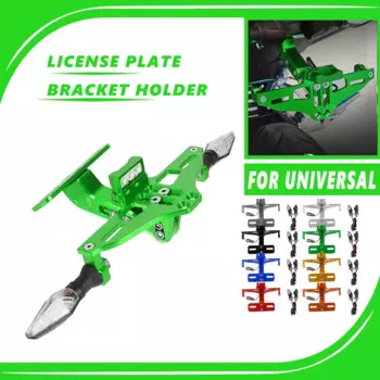 2024 Motorcycle FOR KAWASAKI ZXR750 ZXR 750 1989-1995 1990 1991 1992 1993 Bracket Frame LED Light Tail Tidy License Plate Holder