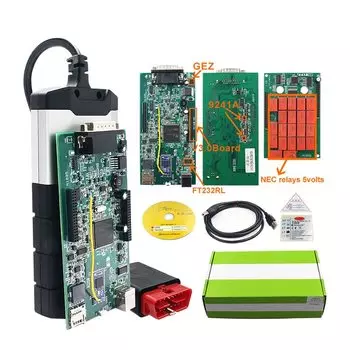 2024 Multidiag Pro для TCS Pro V3.0 9241A NEC Реле 2021,11 с генератором ключей для Multi Cars Trucks Bluetooth OBD2 автомобильный диагностический инструмент