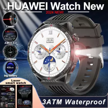 2024 мужской внешний телефон с подсветкой, лазерный компас, батарея 450 мАч, мониторинг здоровья, IP68 водонепроницаемые часы с Bluetooth