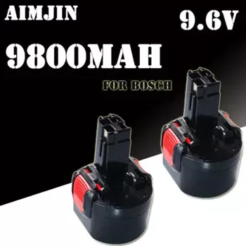 2024-New BAT048 for Bosch 9.6V 12800mAh Ni-CD Rechargeable Battery Power Tools Battery for Bosch PSR 960 BH984 BAT048 BAT119