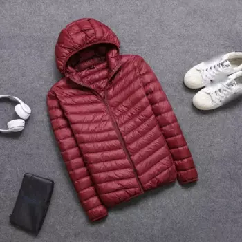 2024 New Brand 90% White Duck Down Jacket Men Autumn Winter Warm Coat Men Ultralight Duck Down Jacket Men Windproof Parka