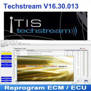 2024 New For Toyota Techstream V16.30.013 scanning software ECM ECU+Techstream17.10.012 coding diagnose car scanning OTC Scanner