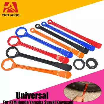2024 New motorcycle auxiliary CNC aluminum alloy retrofitting for KTM Yamaha Honda Husqvarna tire bar bead seat rim protection