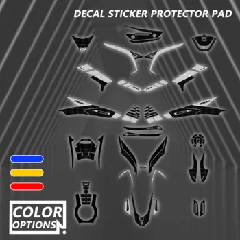 2024 NEW Sticker For tmax560 TMAX 560 2022 2023 2024 Motorcycle Fuel Tank Decals Front Rear Fairing Body Anti-Slip Sticker