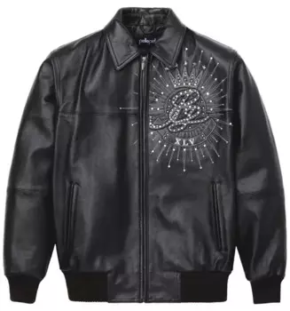 2024, новая модная осенняя мужская французская куртка из овчины, зимняя мужская черная куртка из натуральной кожи, размер США