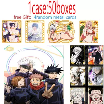 2024 новейшие товары для карт юютсу касин японское аниме хобби коллекционная карточка годжо морский дуцзинь бокс настольная игра игрушечные карточки