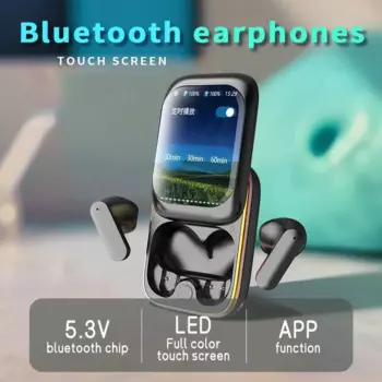 2024 Новый G9 Slider Bluetooth-гарнитура с сенсорным экраном HD, большой экран, шумоподавление, сверхдлительный срок службы, качество звука HIFI, многоязычный