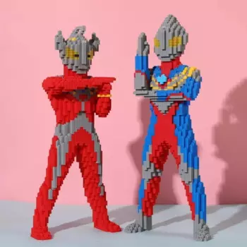 2024 Новый строительный блок, игрушка 38 см, головоломка, собранный строительный блок, игрушка, сделай сам, мультяшная 3D модель, детские игрушки-головоломки, подарки на день рождения