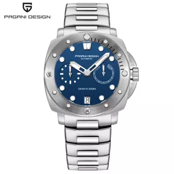2024 PAGANI DESIGN мужские роскошные механические часы для дайвинга с сапфировым стеклом из нержавеющей стали 200 м водонепроницаемые наручные часы для мужчин