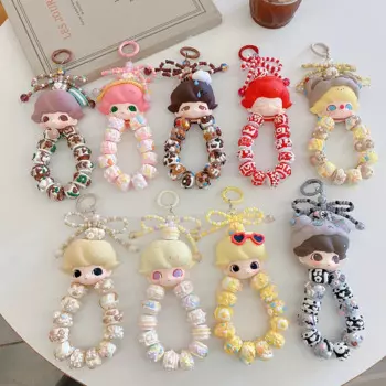 2024 POP глухая коробка Dimoo Diy Kawaii аксессуары для мобильной цепи Рюкзак Подвеска похвалка брелок из Бисера Брелок декорация подарок