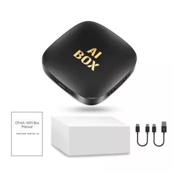 2024 Smart Mini Ai Box 2 + 32 ГБ Android 13 Поддержка Netflix YouTube Wireless CarPly Подходит для 99% автомобилей с проводным Carplay