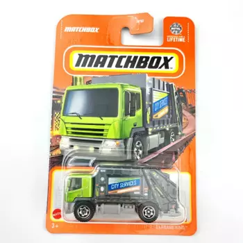 2024 спичечная коробка, автомобиль, мусоровоз, модель 1/64, литье под давлением