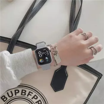 2024 светодиодные цифровые часы для детей мальчиков спортивные водонепроницаемые часы для девочек силиконовые цифровые часы Повседневные детские электронные часы