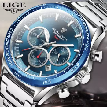 2024 Топ Бренд роскошные часы модные повседневные военные кварцевые спортивные наручные часы полностью стальные водонепроницаемые мужские часы Relogio Masculino