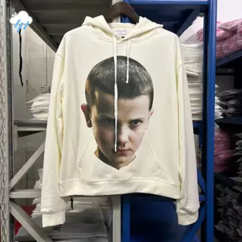 2024 Высококачественная хлопковая уличная одежда, пуловеры оверсайз с капюшоном для мужчин и женщин, Классическая Детская толстовка с принтом Аватара IH NOM UH NIT PARIS