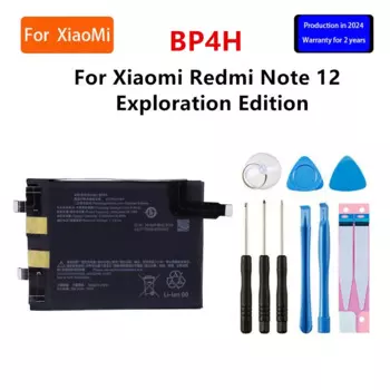 2024 years Brand New BP4H Replacement Battery For Xiaomi Redmi Note 12 Exploration Edition Mobile Phone Batteries Tools