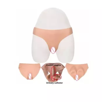 2024 женское Силиконовое женское нижнее белье, Трансвестит, реалистичные вагины, косплей, гомосексуальные костюмы Drag Queen