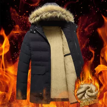 2024, зимняя уличная парка 8XL, мужская новая теплая утепленная флисовая куртка с хлопковой подкладкой, мужская водонепроницаемая парка с меховым воротником и капюшоном, мужское пальто