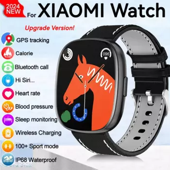 2024New For Huawei Xiaomi Ultra Smart Watch Men 1.83"HD display Screen GPS track Bluetooth call Sports Waterproof Smart Bracelet