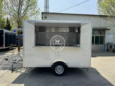 2025 American Australia Standard Snack Food Truck Catering Shop Airstream Mobile Pizza Fast Ice Cream Food Trailer