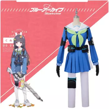 2025 Blue Archive Kasumizawa Miyu Cosplay Costume Anime Battle Sailor Suit Lolita School Dresses Christmas Halloween Full Set