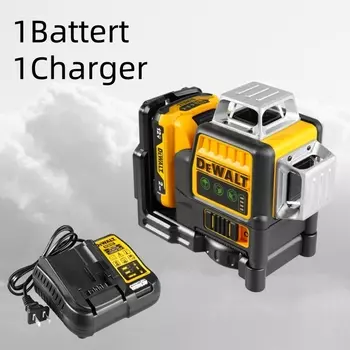 2025 Dewalt DW089LG градус вертикальная литиевая батарея 12 В 12 линий лазер 360 уровень горизонтальный зеленый метр уличный инструмент лазерный нивелир