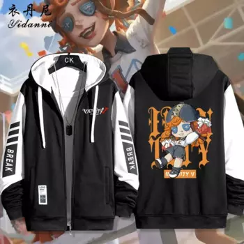 2025 Game Identity V Эндрю Крейс, куртка для косплея болельщика, толстовка на молнии для женщин и мужчин, модное студенческое пальто с капюшоном на весну и осень