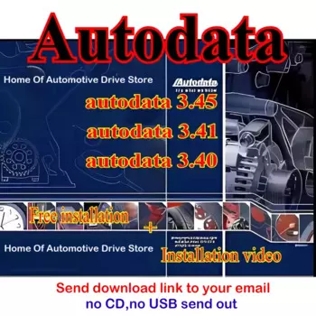 2025 Hot Sale Autodata 3.45/3.41/3.40 Auto Car Repair diagnosis Software Multi-languages wiring diagrams data Autodata Polish