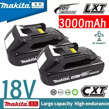2025 makita 3.0Ah 18V Rechargeable Li-Ion Battery For BL1830 BL1815 BL1860 BL1840 194205-3 Replacement Power Tools Battery