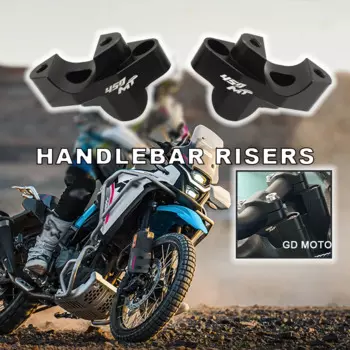 2025 Motorcycle Accessories For CFMOTO MT450 450MT 450 MT CF450 2024 Handlebar Risers Bar Clamp Cover Bar Mount Adapter