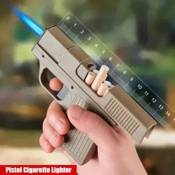 2025 Multifunctional Cigarette Box Magazine Lighter Straight To Flame Butane Inflatable Cigarette Lighters & Smoking Accessories