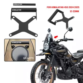 2025 NEW Accessories For Himalayan450 HIMALAYAN 450 2024 Motorcycle Phone Holder Stand GPS Navigation Plate Bracket