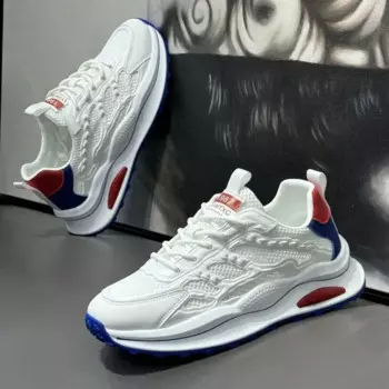 2025 New Casual Men's Sneakers Lightweight Breathable Mesh Running Shoes for Men Trend Comfort Designer Shoes кроссовки мужские